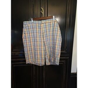 Vintage Berle shorts, Plaid, 35, Golf, Summer, Preppy
